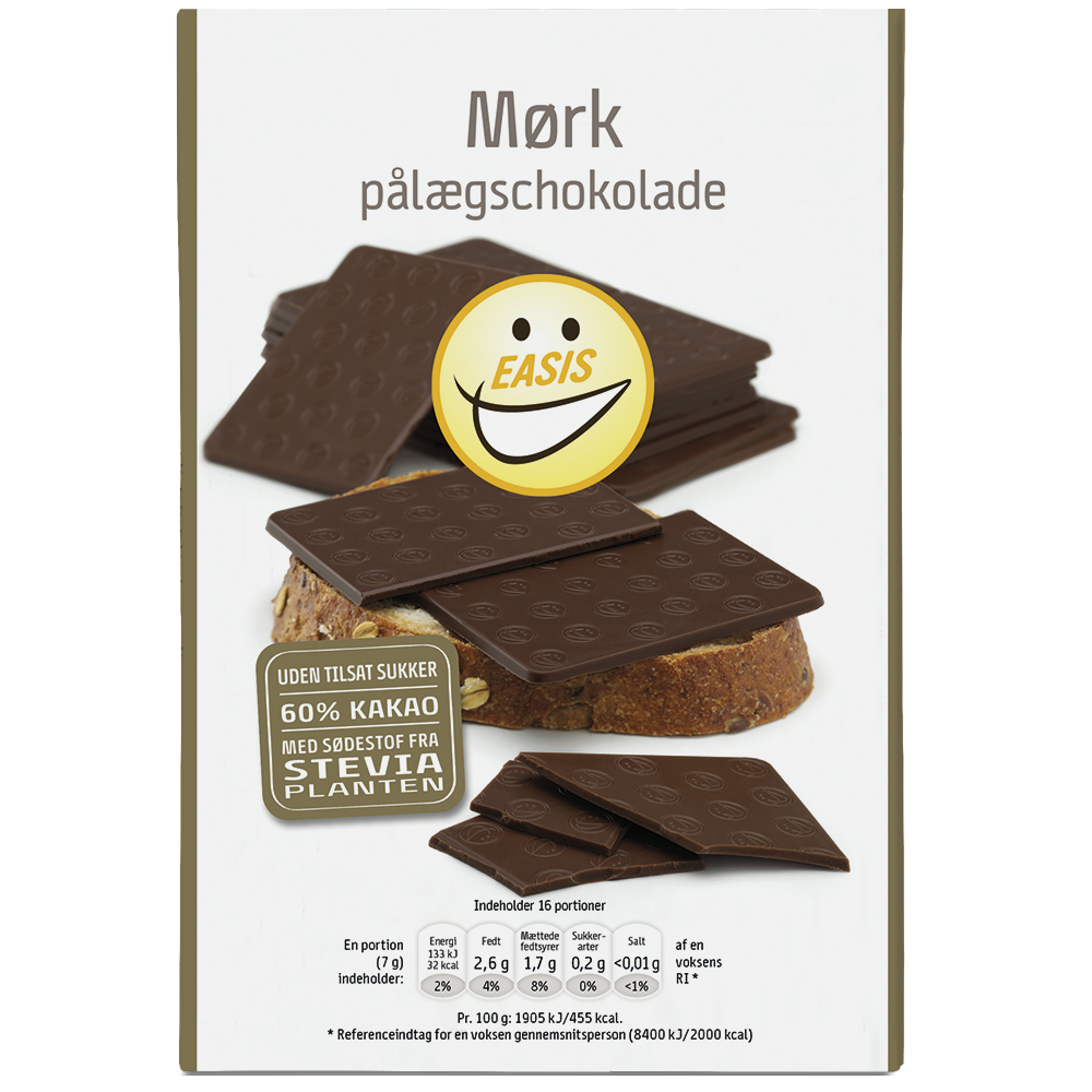 EASIS Dark Chocolate slices 112 g