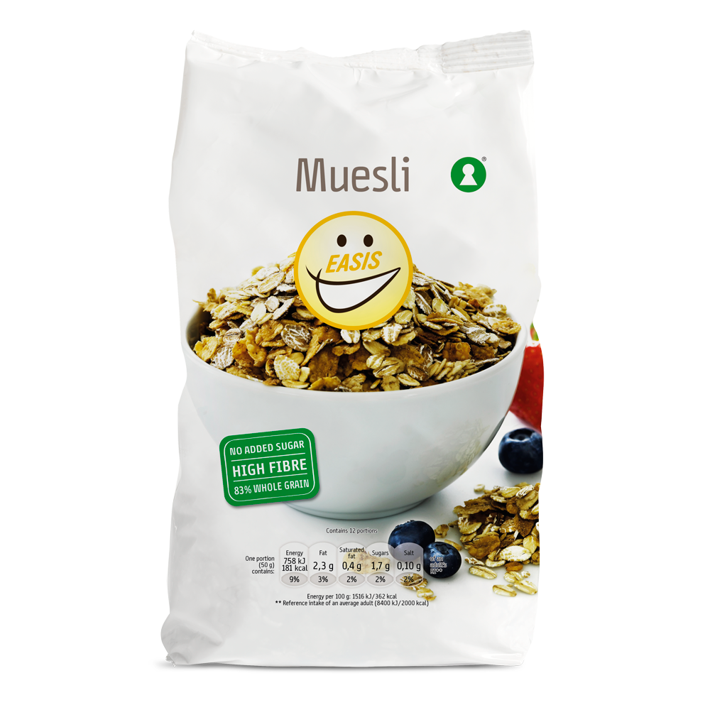 EASIS Muesli, 600 g