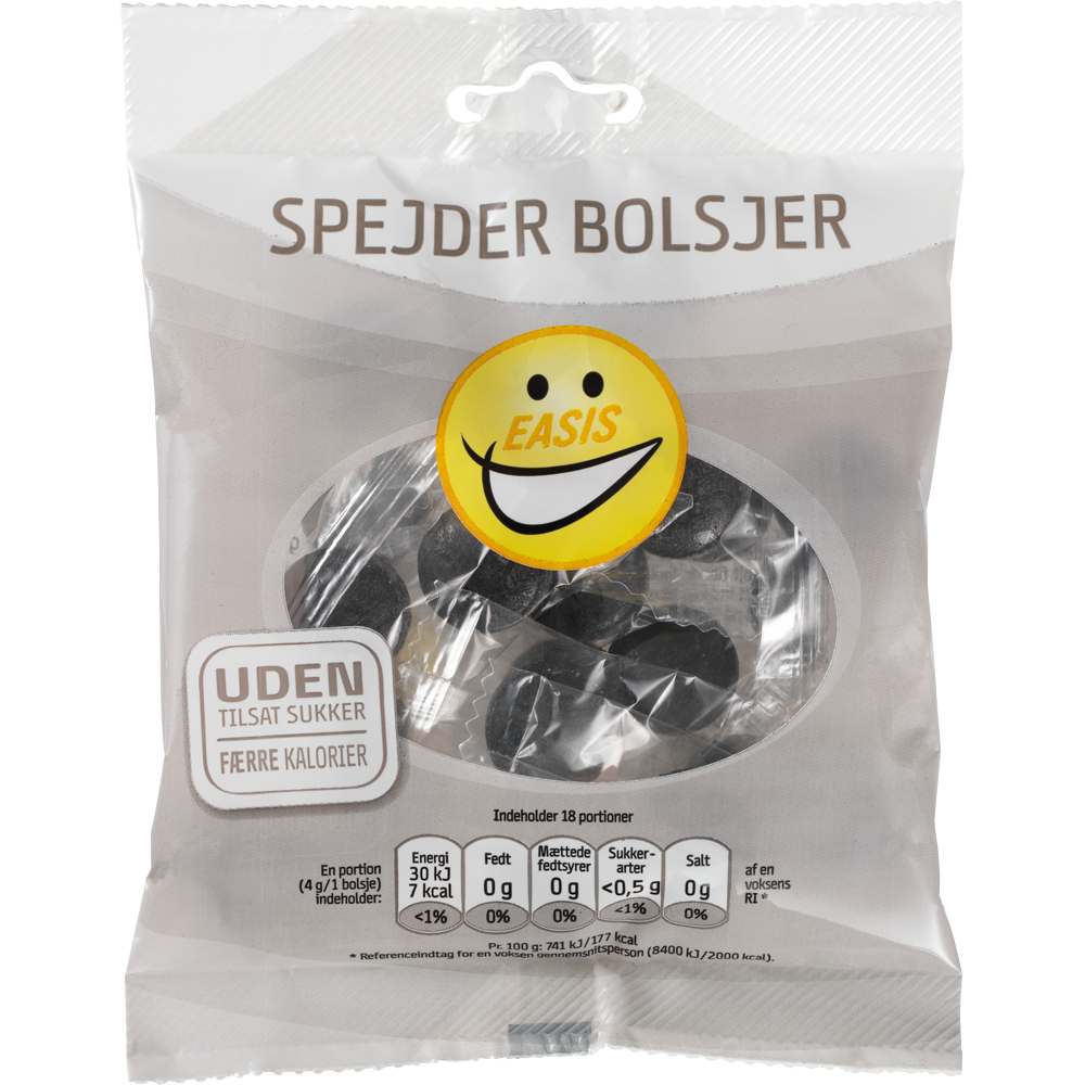 EASIS Liquorice drops, 70 g