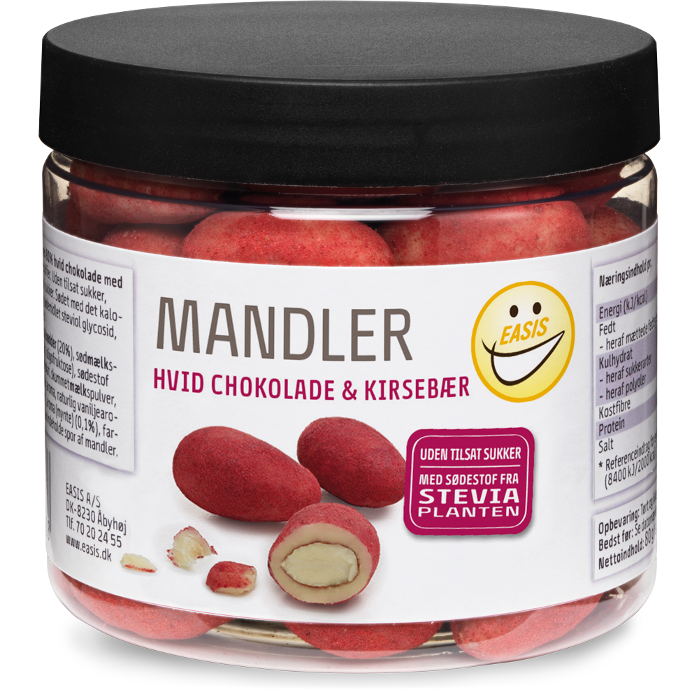 EASIS Chocolate coated almonds with cherry