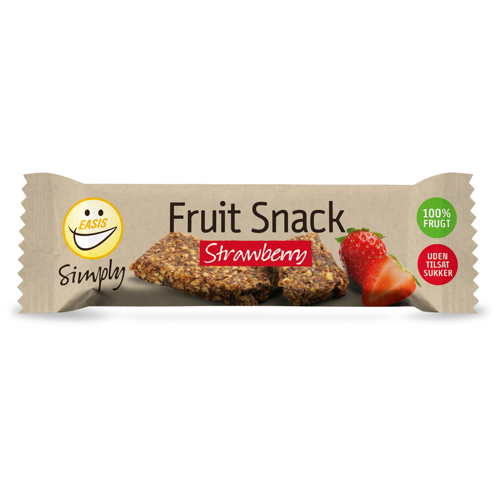 EASIS Simply Fruit Snack Strawberry, 30 g