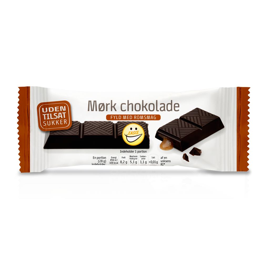 EASIS Dark Chocolate with Rum filling 28 g