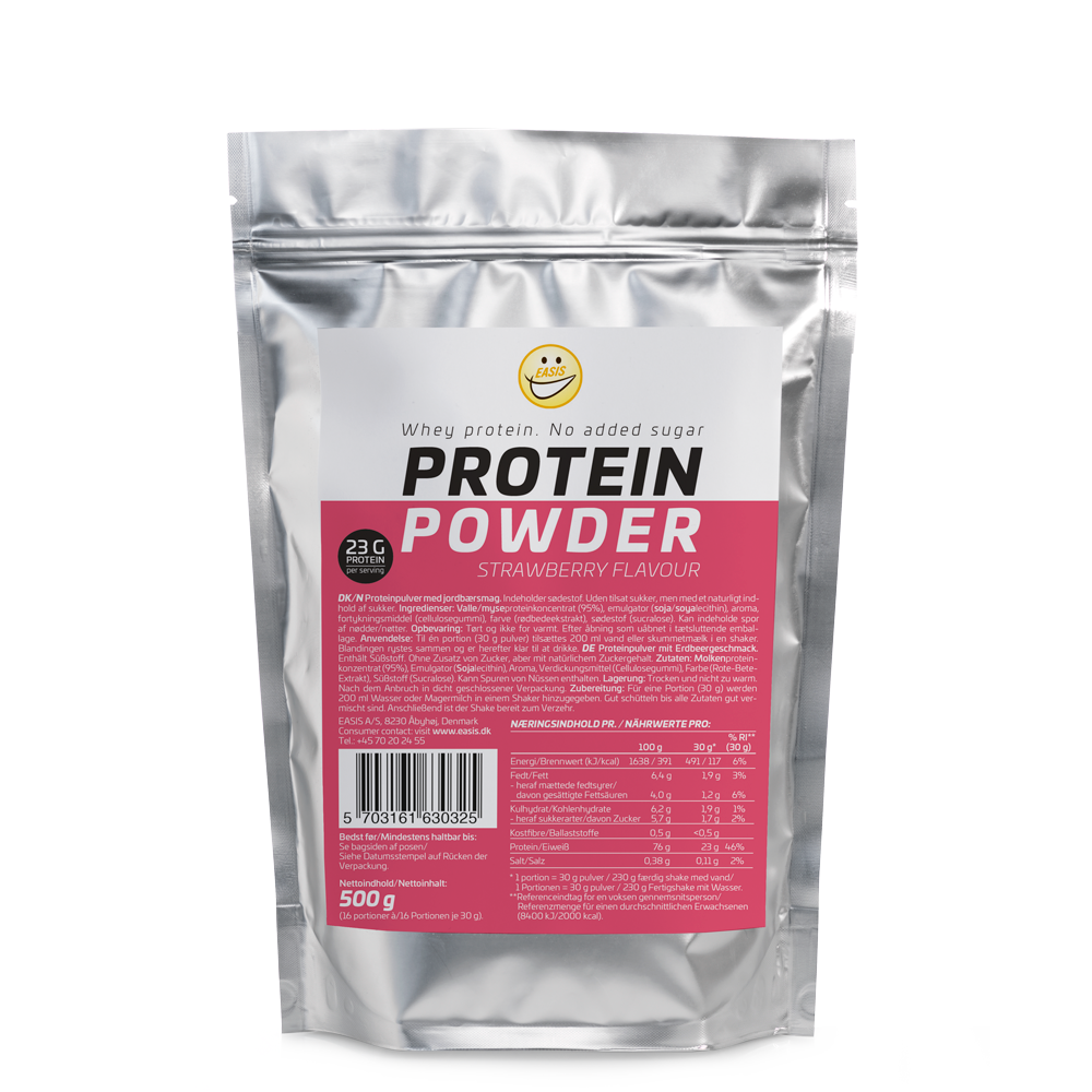 EASIS Protein Powder with Strawberry 500g