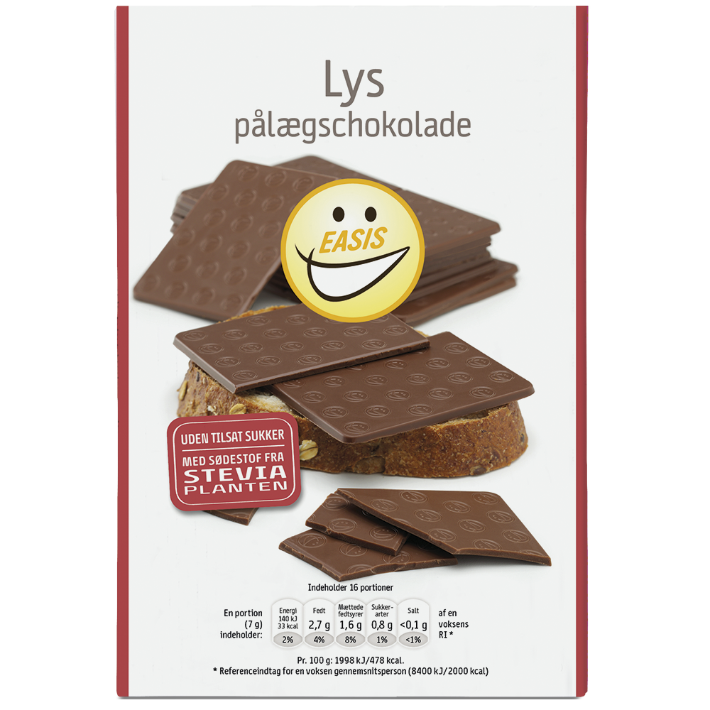 EASIS Milk Chocolate slices 112 g