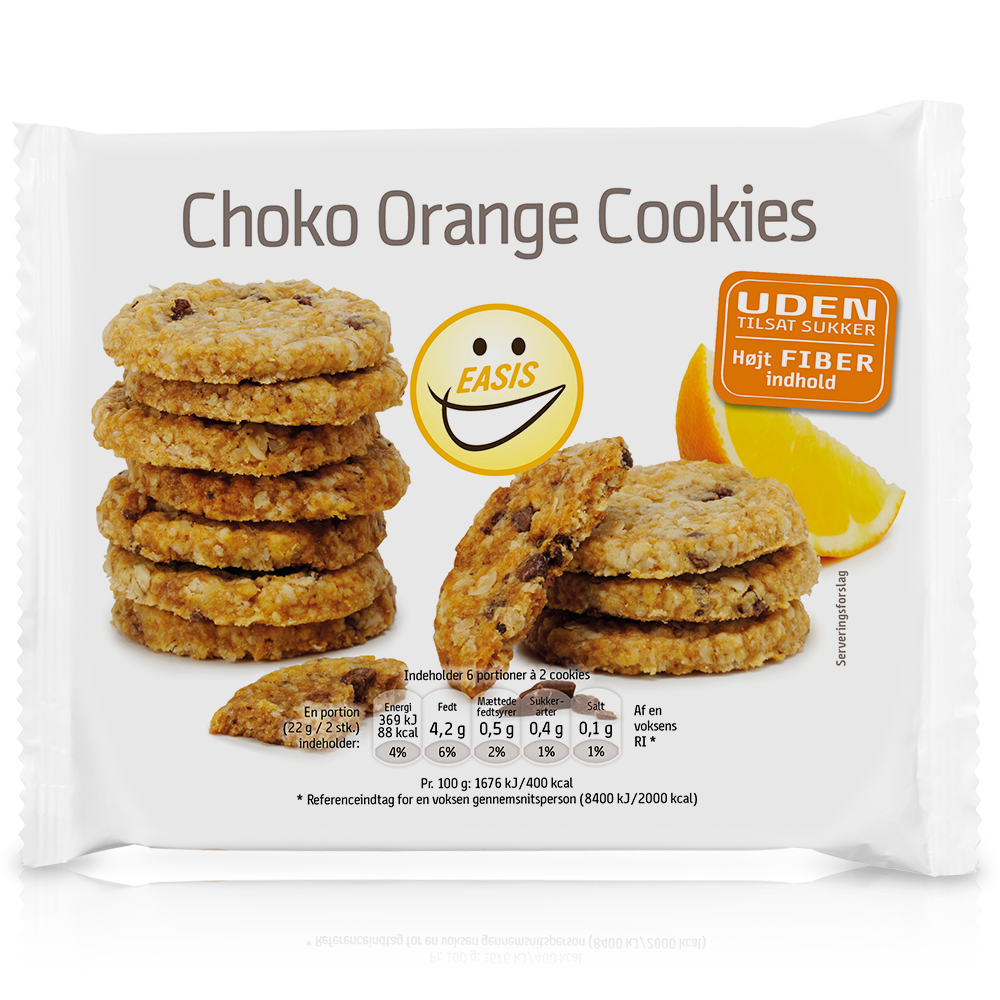 EASIS Choco Cookies with Orange