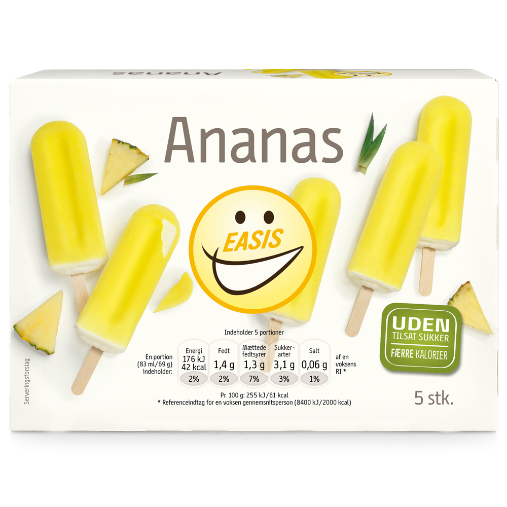 EASIS Pineapple Lollies