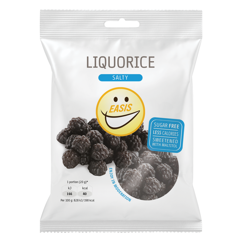 EASIS Salty Liquorice, 80 g