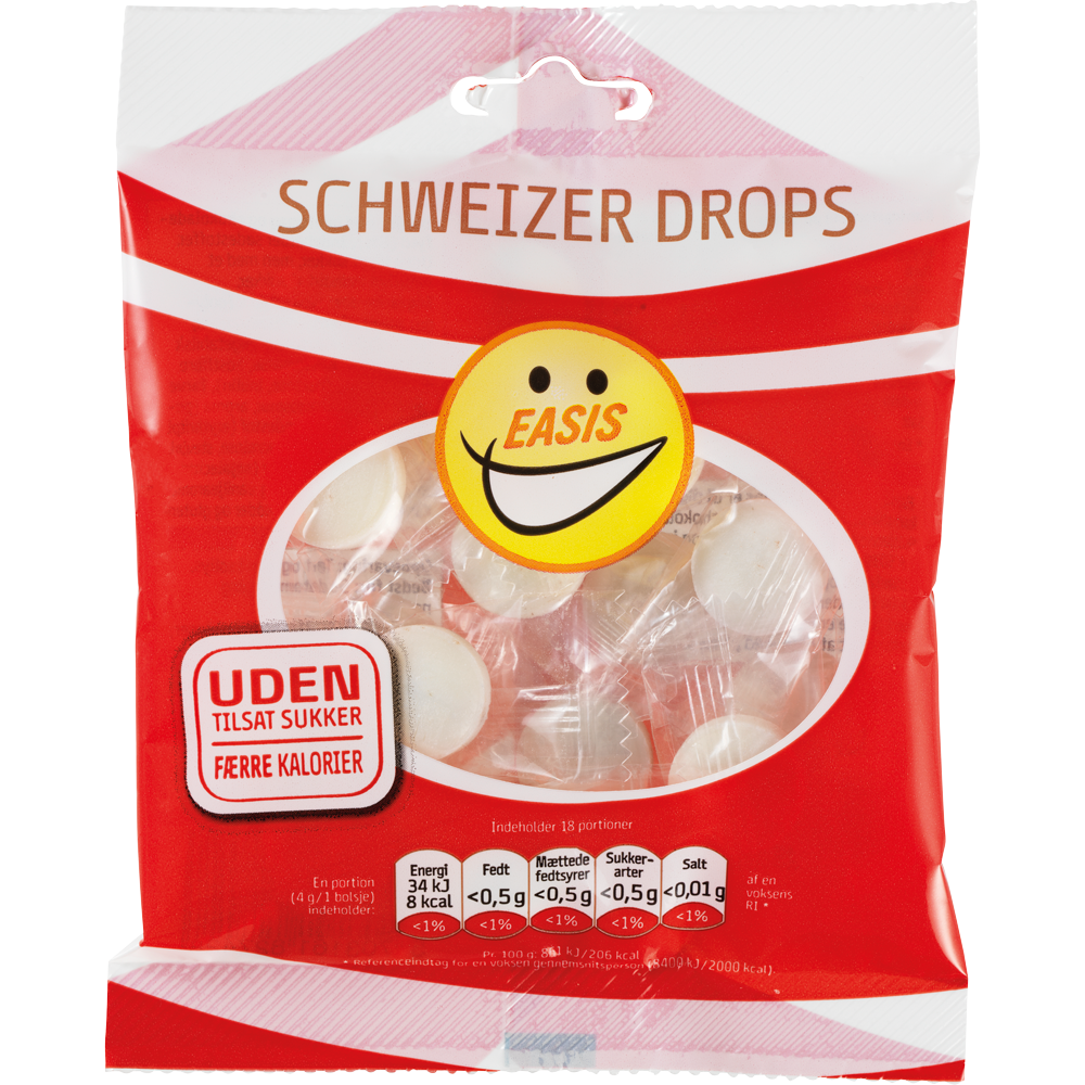 EASIS Schweizer Drops, 70 g