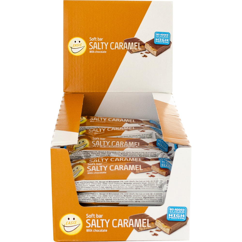 EASIS Soft bar, Salty Caramel 24 pcs